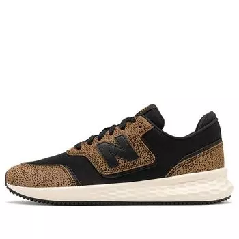 Спортивные кроссовки (WMNS) New Balance X-70 'Cheetah Print - Workwear Black', коричневый