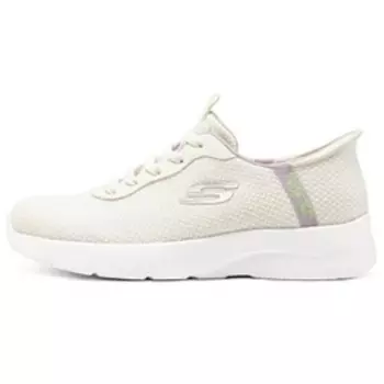 Спортивные кроссовки женские с низким верхом белого цвета Skechers