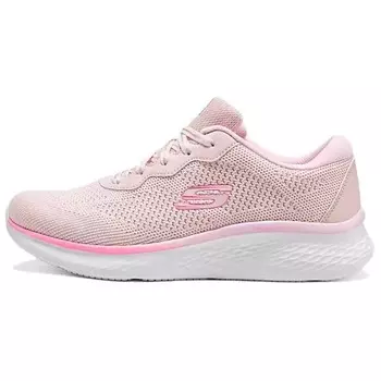 Спортивные кроссовки женские с низким верхом розового цвета Skechers