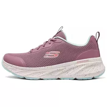 Спортивные кроссовки женские с низким верхом розового/голубого цвета Skechers