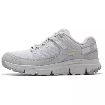 Спортивные кроссовки женские с низким верхом серые/синие/зеленые Skechers
