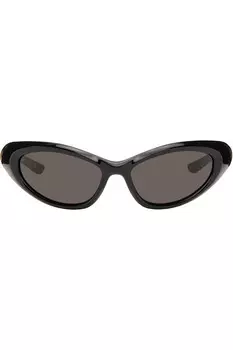 Спортивные круглые солнцезащитные очки Sporty b Balenciaga, мультиколор
