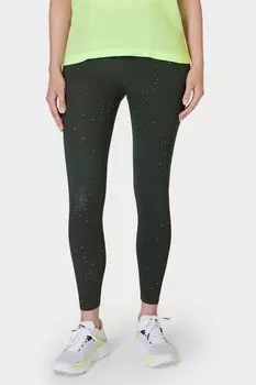 Спортивные леггинсы Aerial Core Sweaty Betty, зеленый