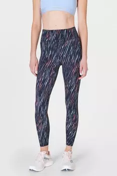 Спортивные леггинсы Aerial Core Sweaty Betty, зеленый