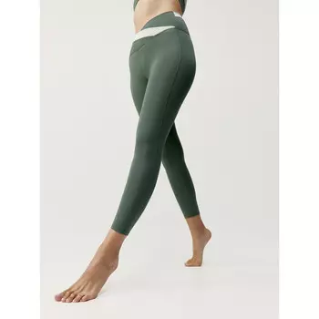 Спортивные леггинсы Born Living Yoga, цвет grn/dunkelgrn