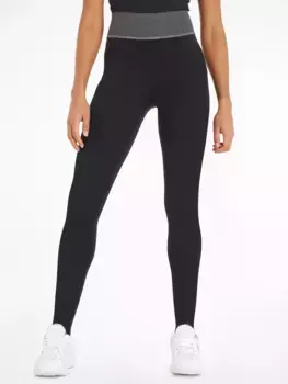 Спортивные леггинсы Calvin Klein "WO - Леггинсы (полная длина)" Calvin Klein Sport, черный