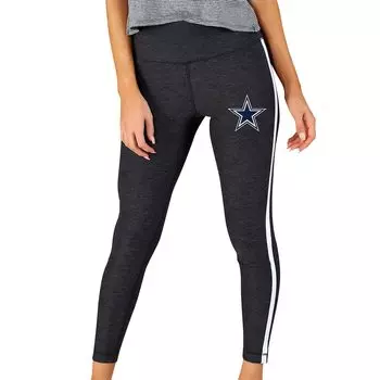 Спортивные леггинсы Concepts Sport Dallas Cowboys, угольный
