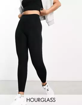 Спортивные леггинсы цвета Schwarz ASOS 4505 Hourglass – Icon – Ges >4 >fformende