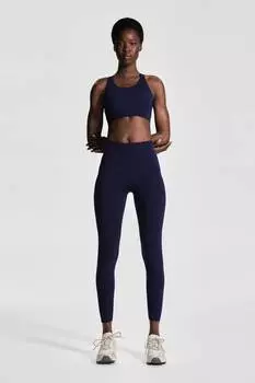 Спортивные леггинсы длиной до щиколотки с технологией softmove H&M, синий