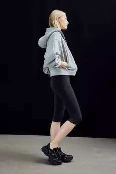 Спортивные леггинсы drymove capri H&M, черный