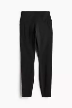 Спортивные леггинсы drymove с карманами H&M, черный