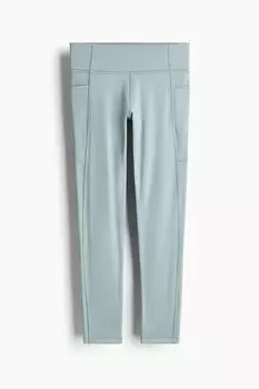 Спортивные леггинсы drymove с карманами H&M, бирюзовый