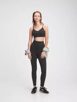Спортивные леггинсы Gap, черный