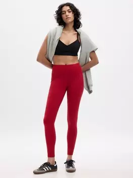 Спортивные леггинсы Gap, красный