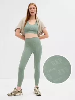 Спортивные леггинсы Gap, зеленый