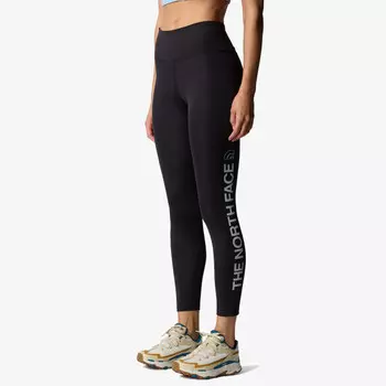 Спортивные леггинсы гибкость 7/8 The North Face, черный