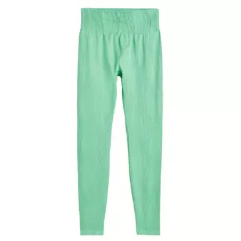 Спортивные леггинсы H&amp;M Seamless, мятно-зеленый