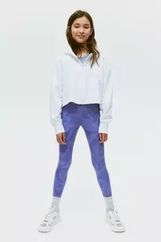 Спортивные леггинсы из материала drymove H&M, фиолетовый