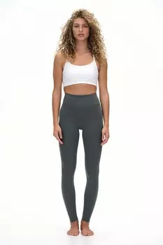 Спортивные леггинсы из материала drymove H&M, зеленый
