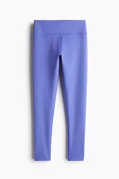 Спортивные леггинсы из материала Drymove H&M, фиолетовый