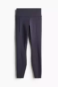 Спортивные леггинсы из материала Drymove с карманами H&M, синий
