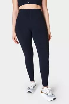 Спортивные леггинсы Power Ultrasculpt с завышенной талией Sweaty Betty, черный
