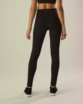 Спортивные леггинсы с внутренним карманом и боковыми деталями Ysabel Mora, черный