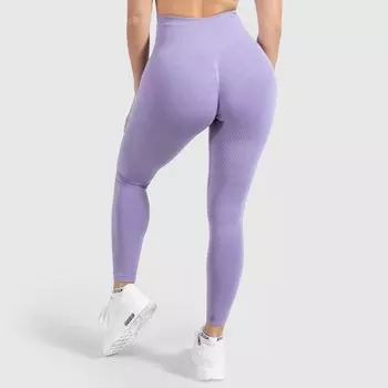 Спортивные леггинсы SMILODOX Amaze Scrunch Pro, цвет Lila Melange