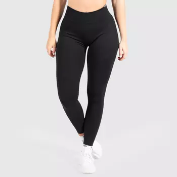 Спортивные леггинсы SMILODOX Hailey Scrunch, черный