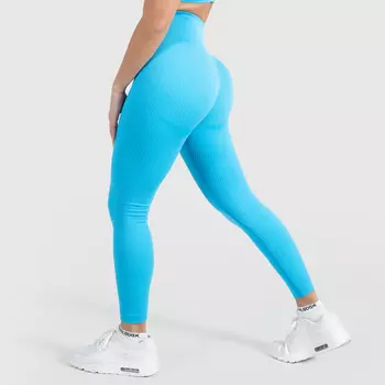 Спортивные леггинсы SMILODOX Kompression Amaze Ripp, цвет Hellblau Melange