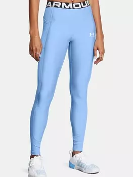 Спортивные леггинсы Under Armour HeatGear Rib, голубой