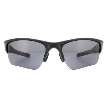 Спортивные матовые черные серые поляризованные солнцезащитные очки Oakley, черный