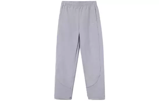 Спортивные модные брюки LiNing из коллекции Casual, женские, светло-пыльно-фиолетовые
