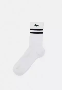Спортивные носки Active Training Socks Lacoste, цвет white/navy blue