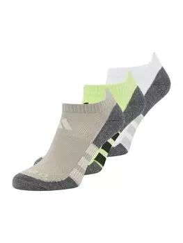 Спортивные носки ADIDAS SPORTSWEAR, цвет Dark beige/Light green/White