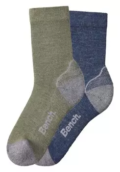 Спортивные носки BENCH Athletic Socks, цвет mottled blue/olive