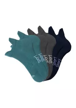 Спортивные носки BENCH Athletic Socks, цвет turquoise/grey/black