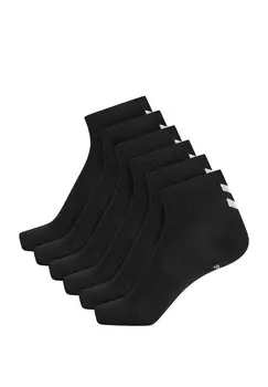 Спортивные носки CHEVRON 6 PACK MID CUT Hummel, черный
