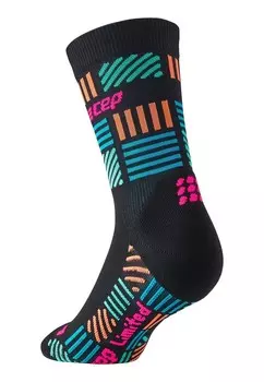 Спортивные носки COMPRESSION MID CUT THE RUN LIMITED 2024.2 CEP, черный