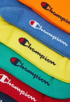 Спортивные носки Crew Unisex 6 Pack Champion, разноцветные