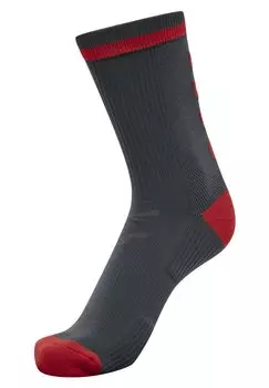 Спортивные носки ELITE INDOOR LOW PA Hummel, цвет ebony flame scarlet