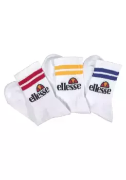Спортивные носки Ellesse "Pullo 3Pk Socks" (комплект), цвет Wei-Bunt