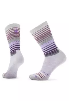 Спортивные носки EVERYDAY STITCH STRIPE CREW Smartwool, цвет purple eclipse