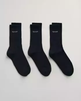 Спортивные носки Gant "SPORT SOCKS 3-PACK" (упаковка, 3 пары, 3 шт.), цвет морской волны