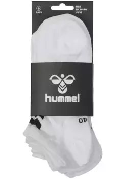 Спортивные носки hummel "HMLCHEVRON 6-PACK ANKLE SOCKS" (6 пар), белый