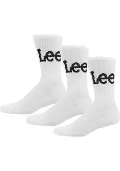 Спортивные носки Lee "CROBETT" (3 пары), унисекс Lee Sports Socks, белый
