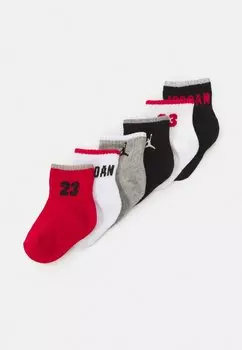 Спортивные носки Legacy Infant Ankle 6Pack Jordan, цвет gym red