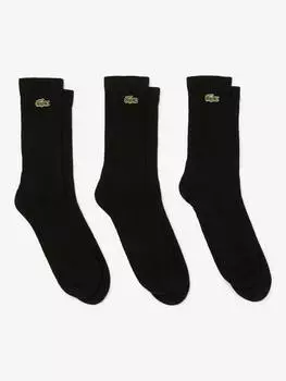 Спортивные носки с высоким вырезом Lacoste, черный