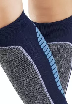 Спортивные носки SKI 2 PACK LASCANA Active, серый