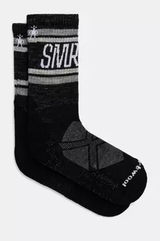 Спортивные носки SMRTWL в ретро-полоску Smartwool, черный